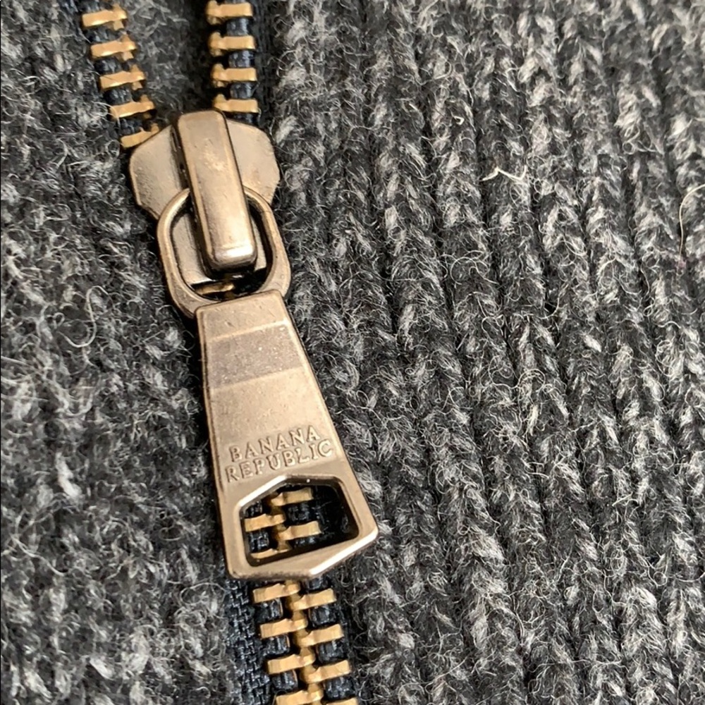 Banana Republic wool sweater jacket - Picture 8 of 8